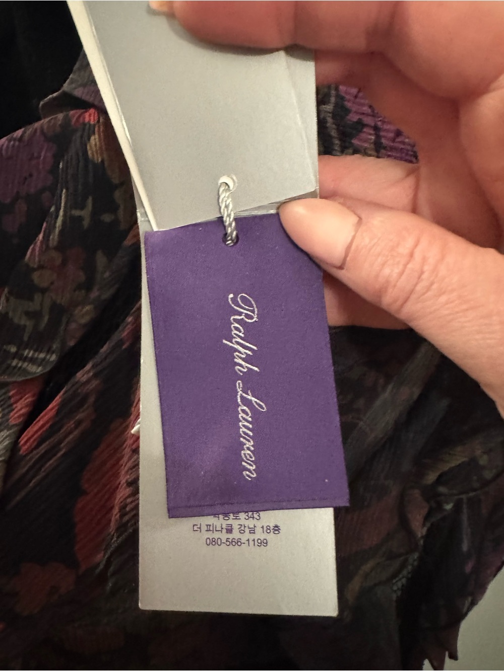 Ralph Lauren Purple Label Chiffon Dress - Picture 4 of 7